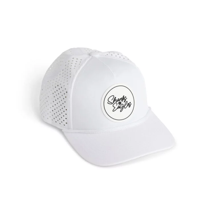 White Logo Hat