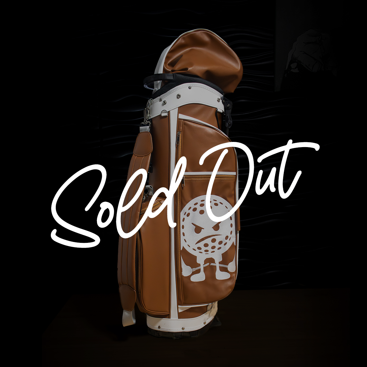S&E Microfiber Leather 5 Way Waterproof Golf Bag - St. George Clay
